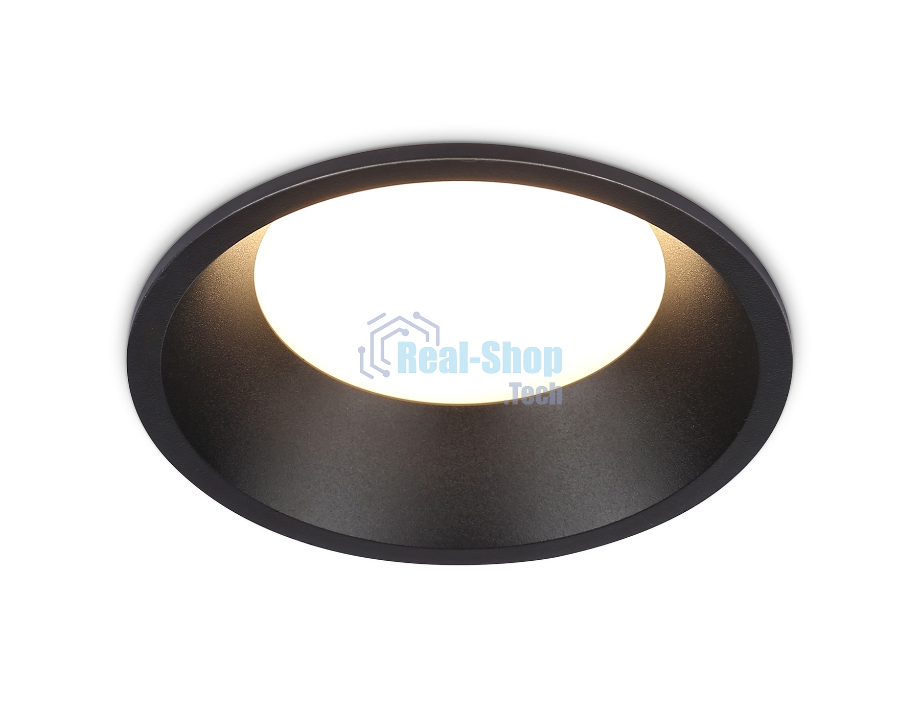 Светильник Ambrella light TN51814 BK черный GX53 max 15W D105*36