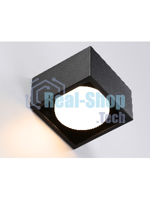 Светильник накладной TN70827 BK черный GX53 max 12W 100*100*60