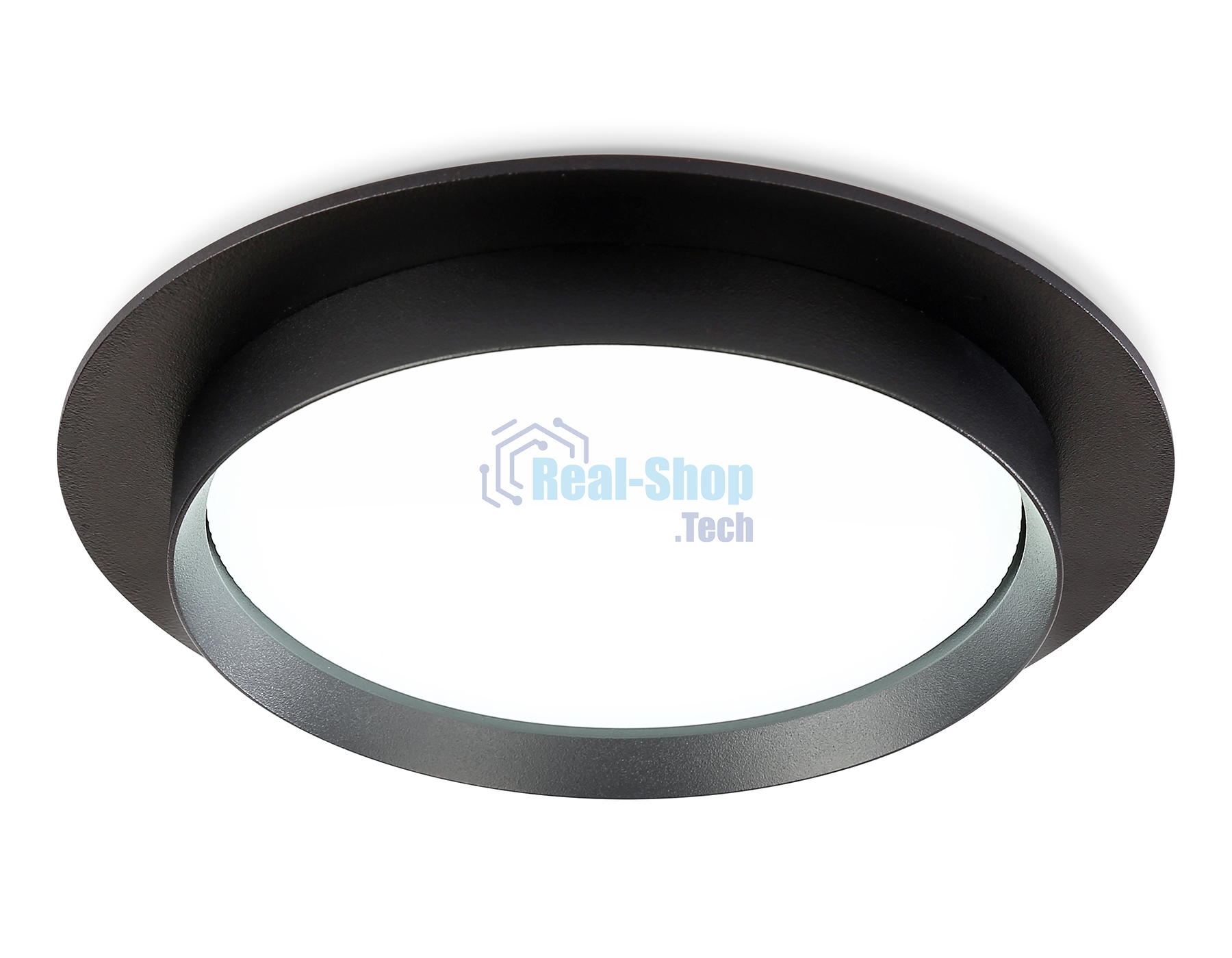 Светильник встраиваемый TU5015 BK черный IP20 GX70 D150*45