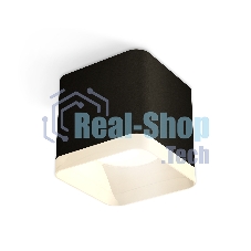 Светильник Ambrella Light XS7806040 SBK/FR черный песок/белый матовый MR16 GU5.3 (C7806, N7755)