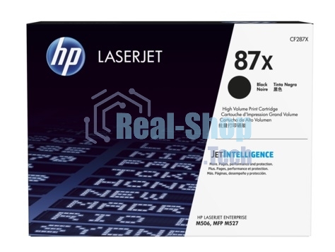 Тонер Картридж HP 87X CF287X черный для HP LJ Ent M506/M527 (18000стр.)