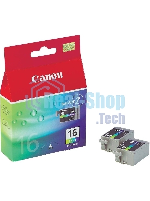 Картридж струйный Canon BCI-16C (9818A002) для Canon SELPHY DS700/810, Цветной, 75стр.