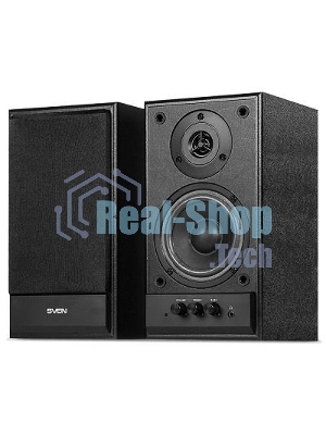 Акустическая система SVEN SPS-702 2.0 черный 40Вт