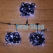 Гирлянда Neon-night LED ClipLight 24V, 3 нити по 10 метров, цвет диодов белый