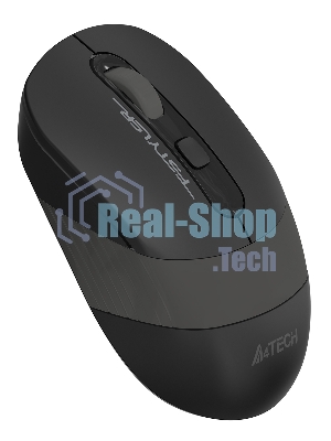 Мышь беспроводная A4Tech Fstyler FG10S черный/серый, 2000 dpi, радиоканал, USB, кнопки - 4