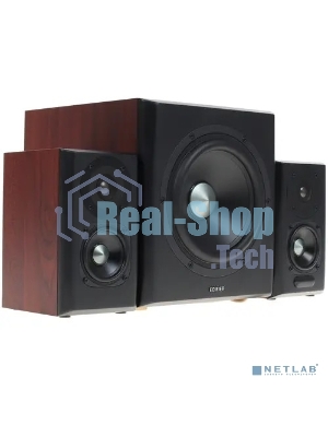 Акустическая система Edifier S350DB Brown 2.1,150W RMS, дерево, Bluetooth aptX