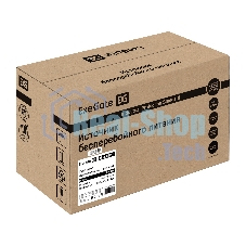Источник бесперебойного питания ExeGate SpecialPro UNB-1000.LED.AVR.4SH.USB (1000VA/700W,LED, AVR, 4*Schuko, USB, батарея 12V 7.2Ah - 2 шт., металлический корпус, Black)