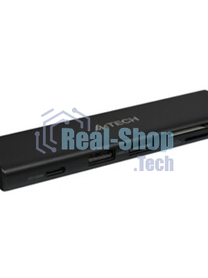 USB-концентратор A4Tech DST-60C, USB Type-C, USB/HDMI/SD, USB Type-C