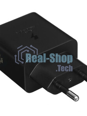 Сетевое зарядное устройство Samsung 45W (USB Type-C порт, кабель USB Type-C в комплекте), черное