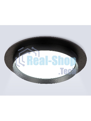 Светильник встраиваемый TU5015 BK черный IP20 GX70 D150*45