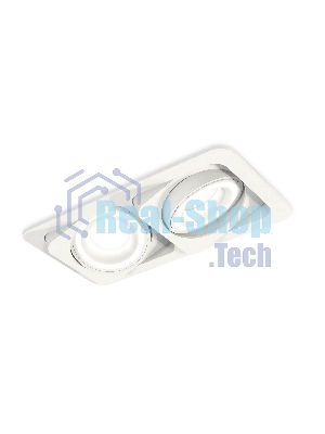 Комплект встраиваемого поворотного светильника Ambrella light XC7663080 SWH/FR белый песок/белый матовый MR16 GU5.3 (C7663, N7110)