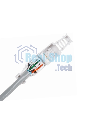 Штекер RJ-45 (8P8C) LK-8P8C быстрозажимной ручной cat.5e и 6