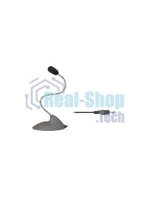 Микрофон компьютерный Defender MIC-111, серый, кабель 1,5 м