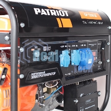 Электрогенератор бензиновый Patriot GP 7210LE, 6.5 кВт, 78 дБ, 86 кг