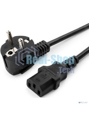 Кабель питания CEE Filum 7/7- С13, 3х0.75мм, 220В, 10A, черный, 0.6м [FL-PC10-EU-C13-0.6M](873339)