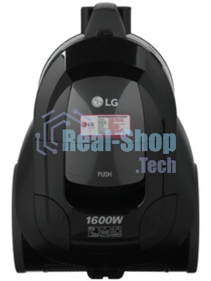 Пылесос LG VC5316NNTR черный/красный, 330/1600 Вт, уборка сухая, пылесборник контейнер 1.3 л