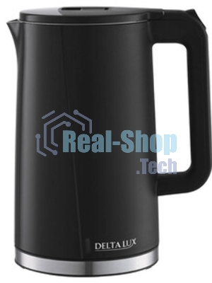 Чайник электрический Delta Lux DE-1011 черный