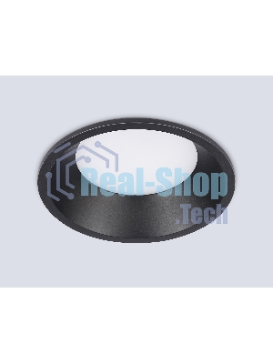 Светильник Ambrella light TN51814 BK черный GX53 max 15W D105*36