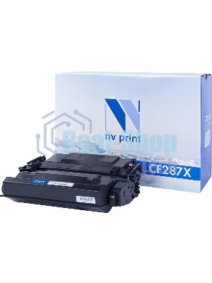 Картридж лазерный NVPrint CF287X для LJ M506dn/M506x/M527dn/M527f/M527c (18000k)