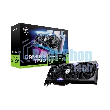 Видеокарта MSI RTX 5060 Ti 8G GAMING TRIO, NVIDIA RTX 5060 Ti, 8 ГБ GDDR7, 128 бит, PCI-e 5.0, 1xHDMI, 3xDP, 2572 МГц