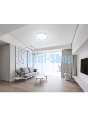 Потолочный светодиодный светильник Ambrella light FZ1246 WH белый IP54 12W 5000K D240*60 (Без ПДУ)