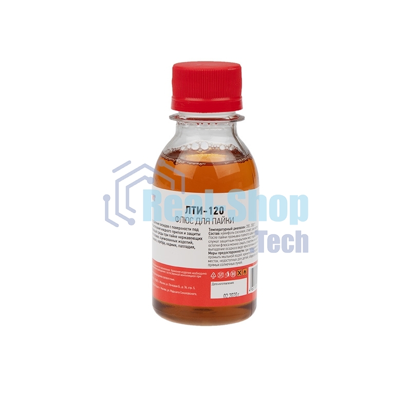 Флюс для пайки Rexant, ЛТИ-120, 100 мл, флакон