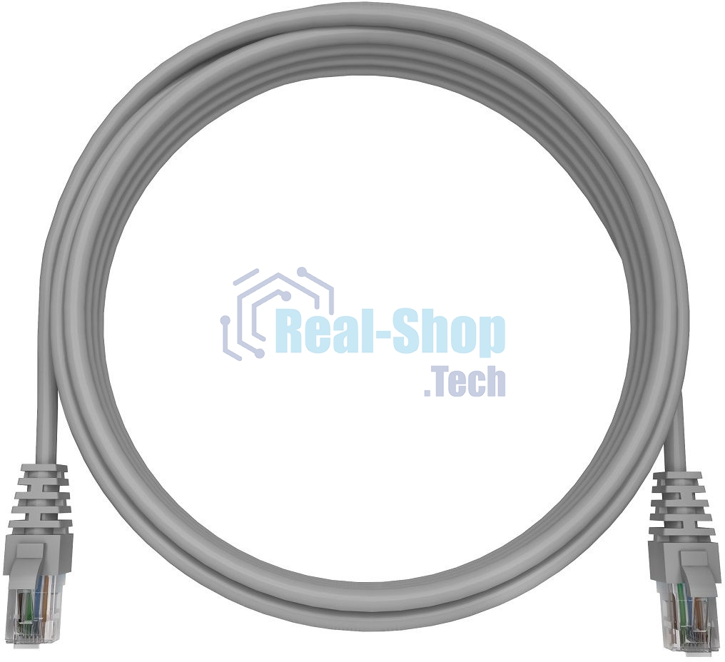 Патч-корд NTSS NTSS-PC-UTP-RJ45-6-0.5-LSZH-GY NTSS-PC-UTP-RJ45-6-0.5-LSZH UTP RJ-45 вил.-вилка RJ-45 кат.6 0.5м серый LSZH (уп.:1шт) 24AWG