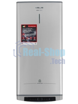 Водонагреватель Ariston Velis Lux Inox PW ABSE WIFI 80, 2.5 кВт, 80л, электрический настенный/серый