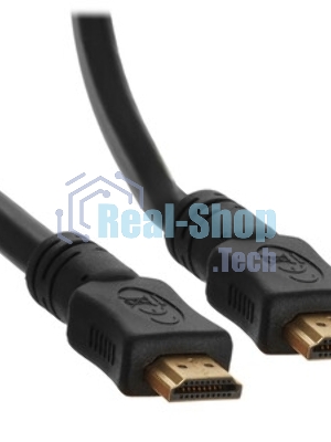Кабель Cablexpert mDP-HDMI, 20M/19M, 1.8м, черный, позол.разъемы, пакет (CC-mDP-HDMI-6)