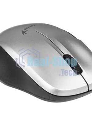 Мышь беспроводная Genius Ergo 8200S серебристый, 1200 dpi, радиоканал, USB, кнопки - 5