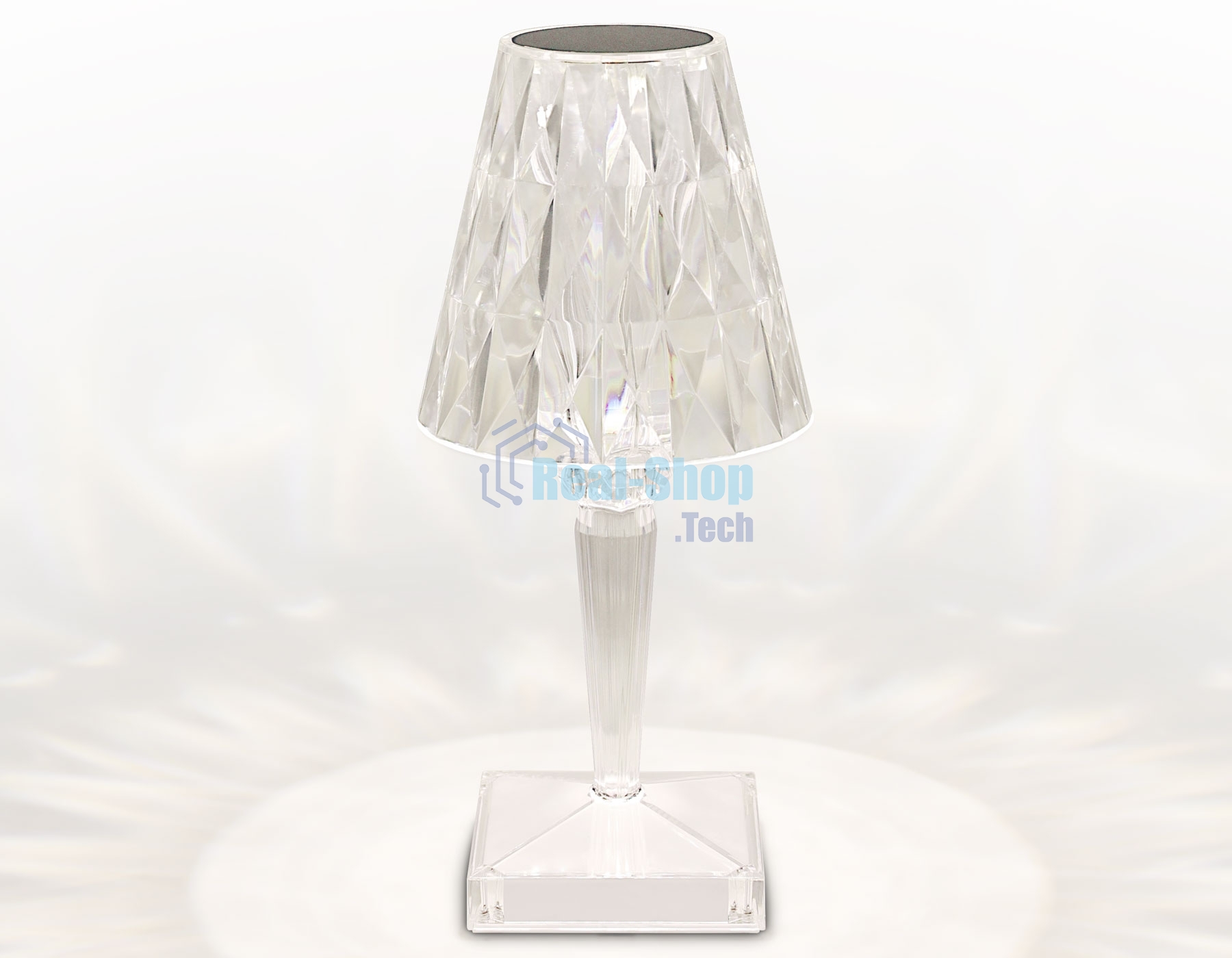 Настольная светодиодная лампа Ambrella light DE8055 CL прозрачный LED 3000K/4200K/6400K 3W
