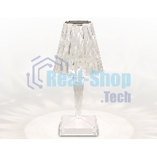 Настольная светодиодная лампа Ambrella light DE8055 CL прозрачный LED 3000K/4200K/6400K 3W
