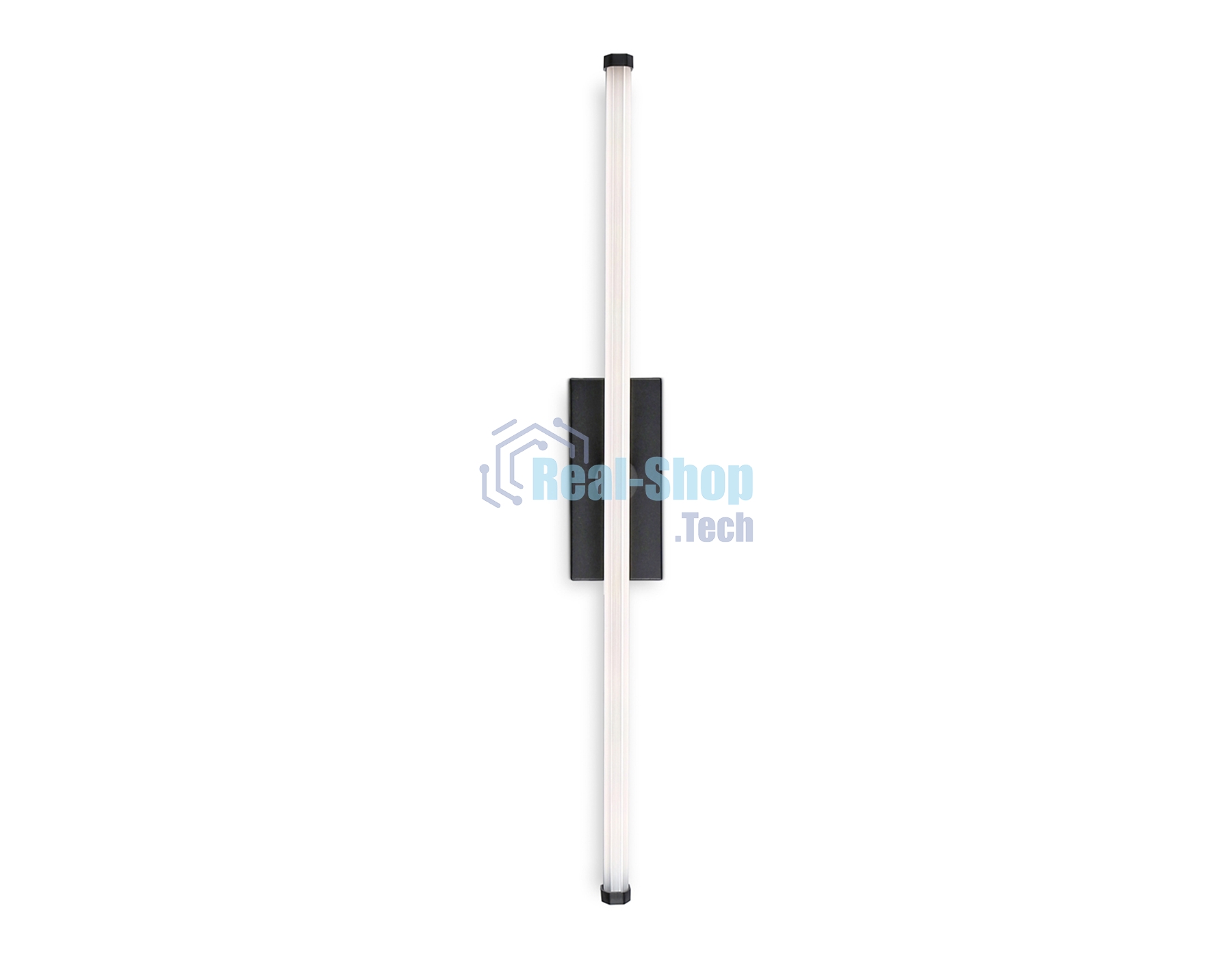 Настенный светодиодный светильник Ambrella light FL6112 BK черный 9W 3000K-6400K 410*40*80
