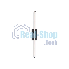 Настенный светодиодный светильник Ambrella light FL6112 BK черный 9W 3000K-6400K 410*40*80