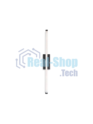 Настенный светодиодный светильник Ambrella light FL6112 BK черный 9W 3000K-6400K 410*40*80
