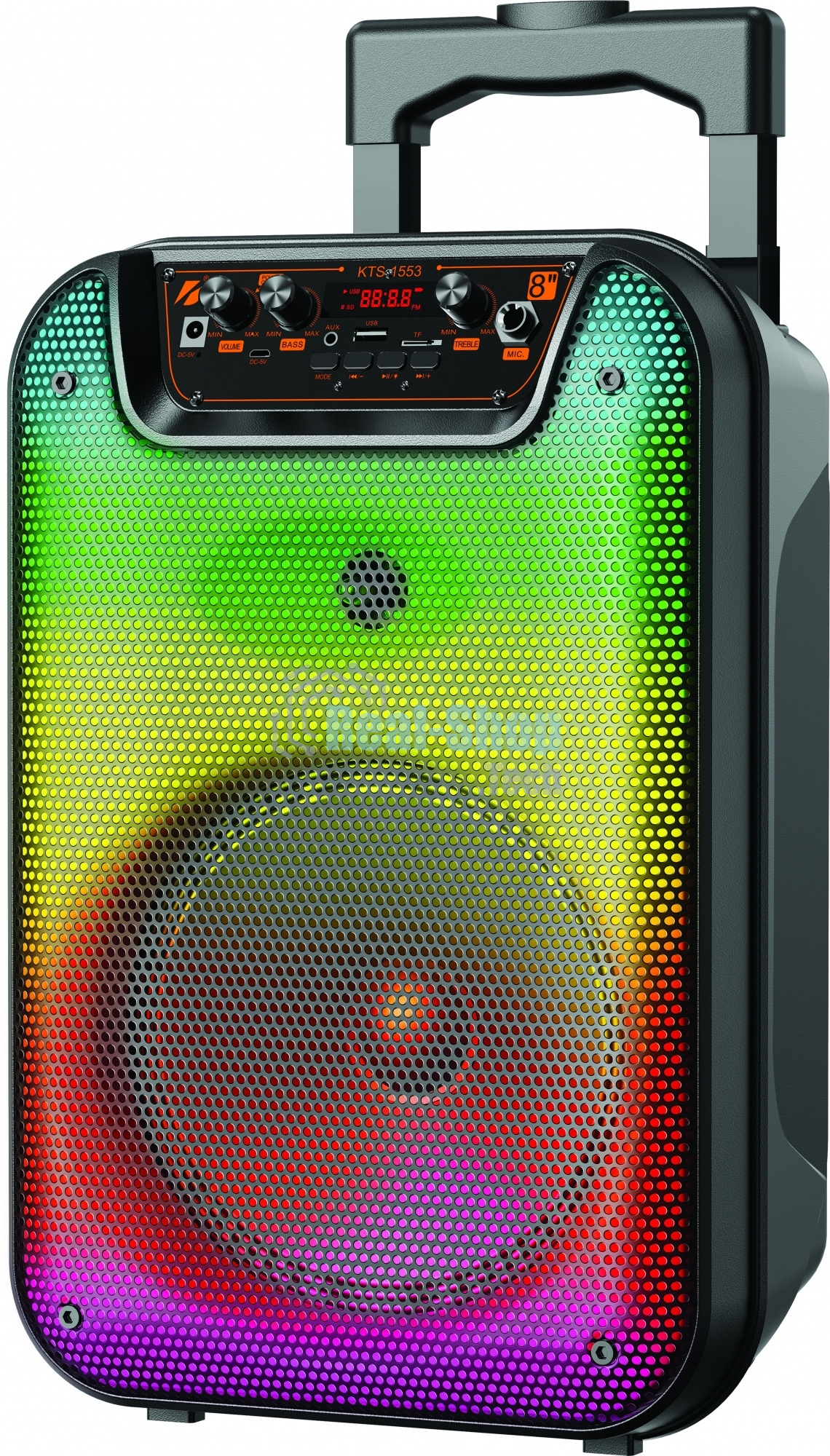 Минисистема Hyundai H-MC1292 черный 18Вт FM USB BT micro SD