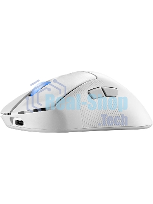 Мышь беспроводная/проводная ASUS ROG Keris II Ace белый, 42000 dpi, радиоканал, Bluetooth, USB, кнопки - 6