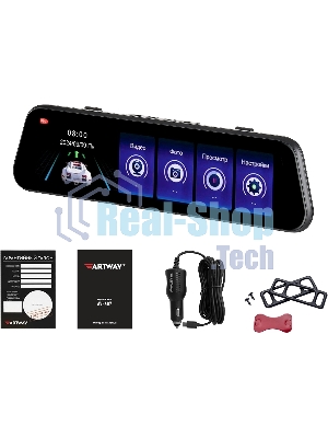 Видеорегистратор Artway AV-605 черный 2Mpix 1920x1080 1080p 170гр.