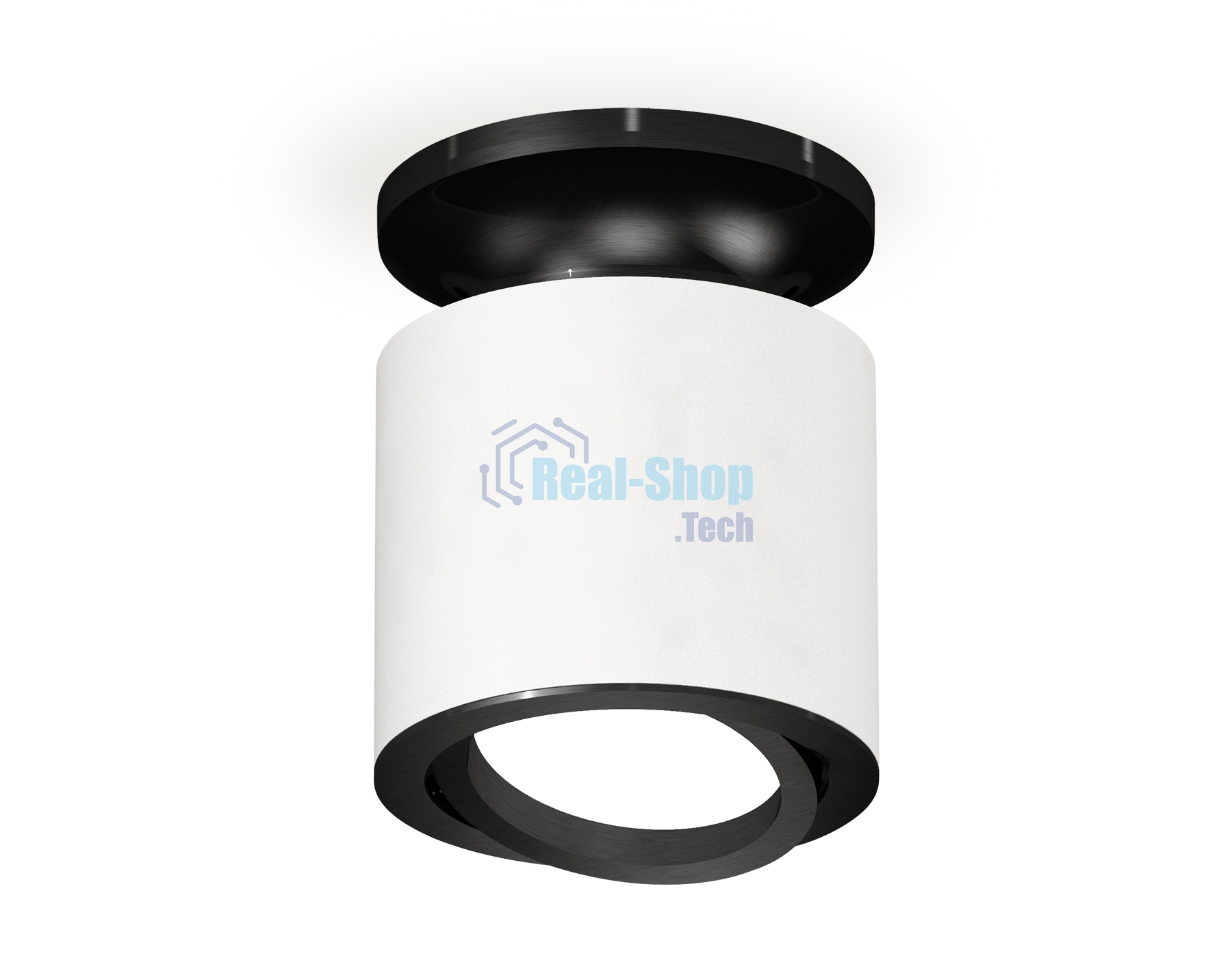 Светильник Ambrella Light XS7401081 SWH/PBK белый песок/черный полированный MR16 GU5.3 (N7926, C7401, N7002)
