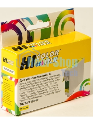 Картридж Epson C79/C110/T40W/TX200/400/TX600FW (Hi-black) new, T07344A10/C13T10544A10, Y