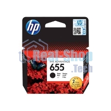 Картридж струйный HP 655 CZ109AE черный для HP DJ IA 3525/4615/4625/5525/6525 (550стр.)