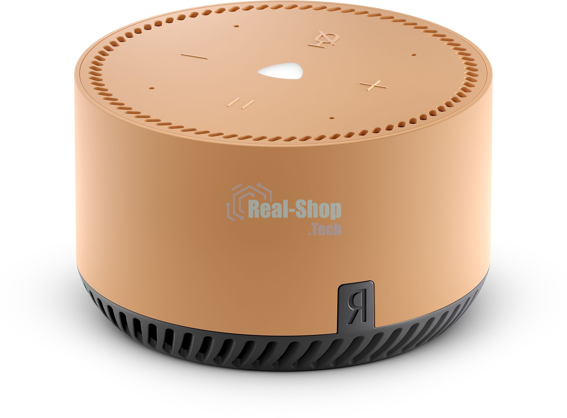 Умная колонка Яндекс Станция Лайт, 5Вт, компактная, 1 динамик, Алиса, Wi-Fi, Bluetooth, бежевый