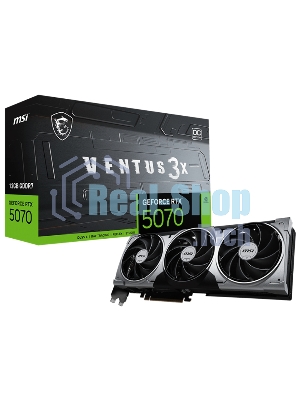 Видеокарта MSI GeForce RTX 5070 12G VENTUS 3X OC