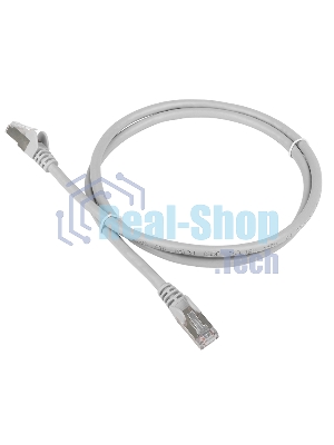 Патч-корд LANMASTER TWT-45-45-0.5/S-GY 10 PCS 0.5м FTP Cat 5e серый