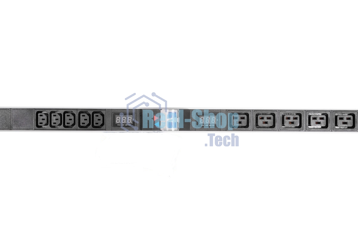 Блок силовых розеток Rem Rem-32, IEC 60320 С13 х 10, IEC 60320 С19 х 5, вход колодка, 19