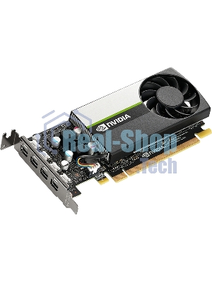 Видеокарта NVIDIA Quadro T1000 4G - BOX, brand new original with individual package, - include ATX and LT brackets (900-5G172-2550-000) (023076)