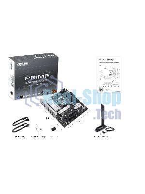 Материнская плата ASUS PRIME B840M-A WIFI, AM5, AMD B840, 4xDDR5, 4xSATA III, 3xM.2, 1xPCIe 4.0 x16, 2xPCIe 3.0 x16 (x1), 2xDP, 1xHDMI, 1x 2.5Gb LAN, Wi-Fi 6E, 2xUSB-A 10Gbps, 1xUSB-C 5Gbps, 4xUSB-A 2.0, 3x3.5 мм, 7.1, micro-ATX