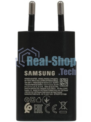 Сетевое зарядное устройство Samsung EP-T1510N 2A+1.67A PD для Samsung черный (EP-T1510NBEGRU)