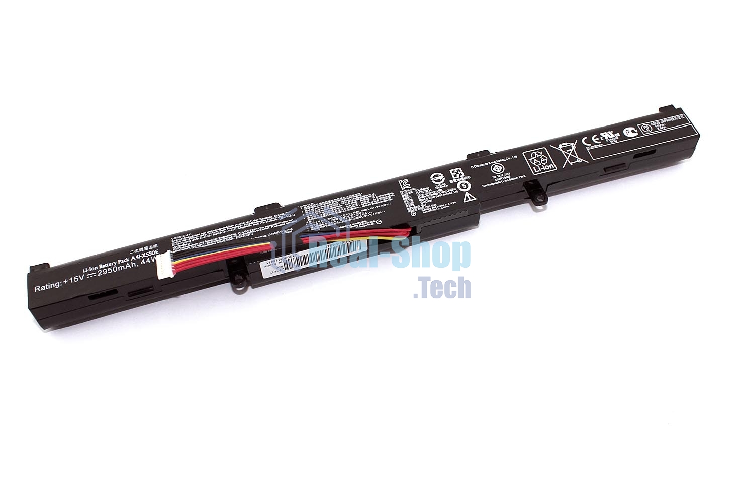 Аккумуляторная батарея для ноутбука Asus X450J 15V 44Wh черный