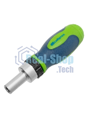 Отвертка Сибртех ревер. + биты, 41 пред., PH+PZ+SL+H+T, CrV, 2к рукоятка